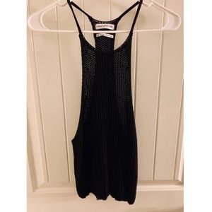 WOMENS URBAN OUTFITTERS BLACK TANK TOP
